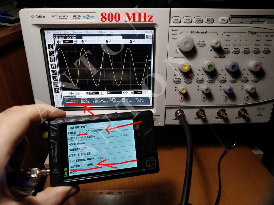 Осцилограф AGILENT Infiniium 54832 БУ 1000МГц  аналіз спектра до 2ГГц 2х4 GSample/sec HP Keysight