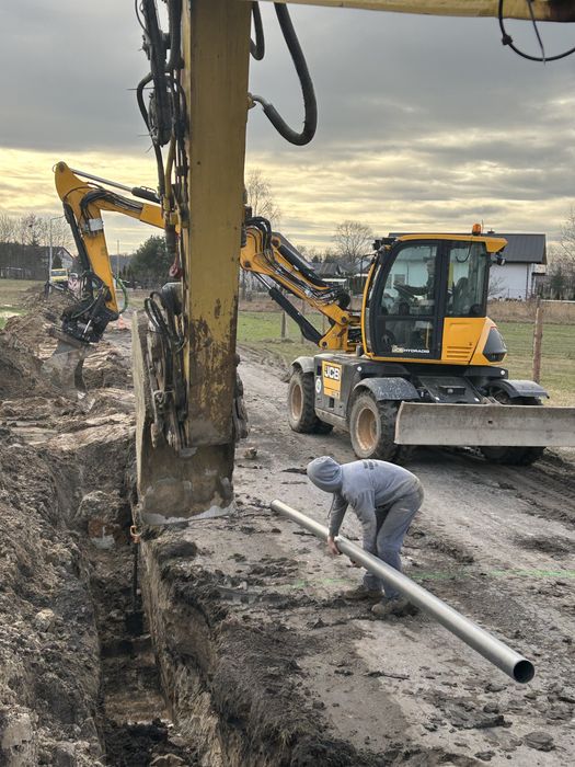 Uslugi koparka kolowa