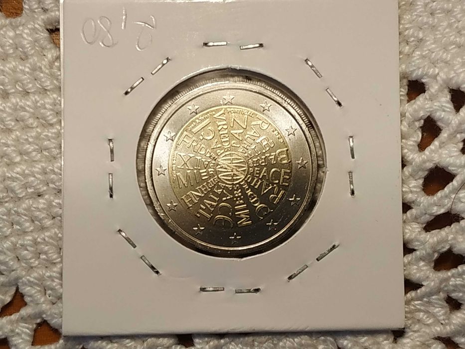 Portugal - moeda de 2 euro de 2023 Paz entre as Nações