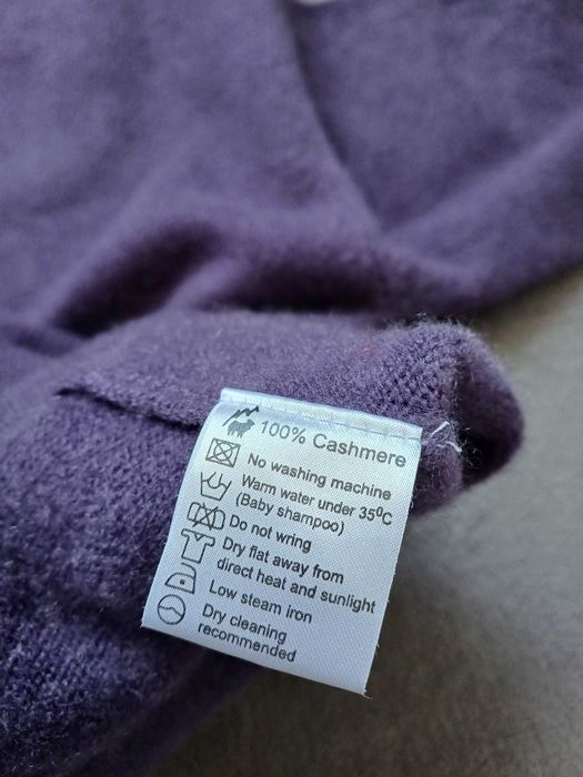100% Cashmere kaszmirowy sweter rozmiar M