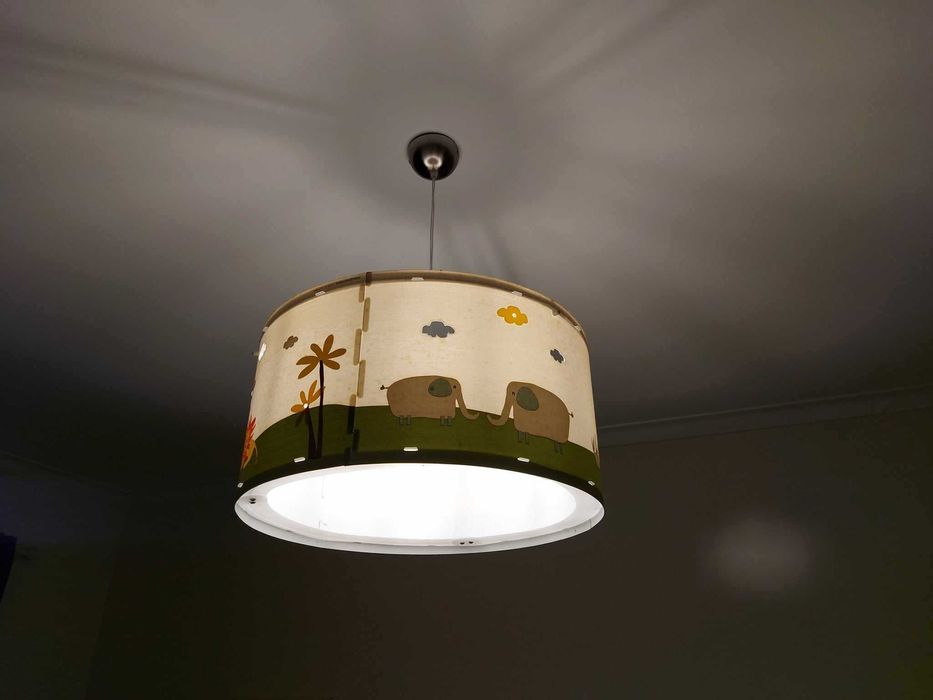 candeeiros (vários) e quadro com luz de quarto criança - Vertbaudet64409380557569121