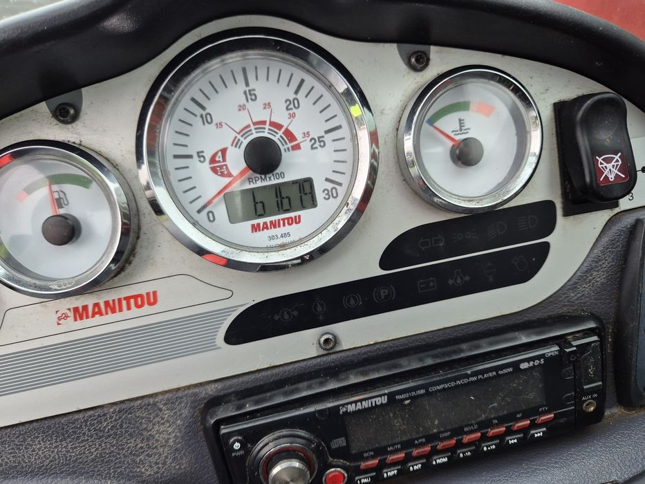 Manitou MLT 634-120 Premium.  Oryginalny przebieg.  Ładna