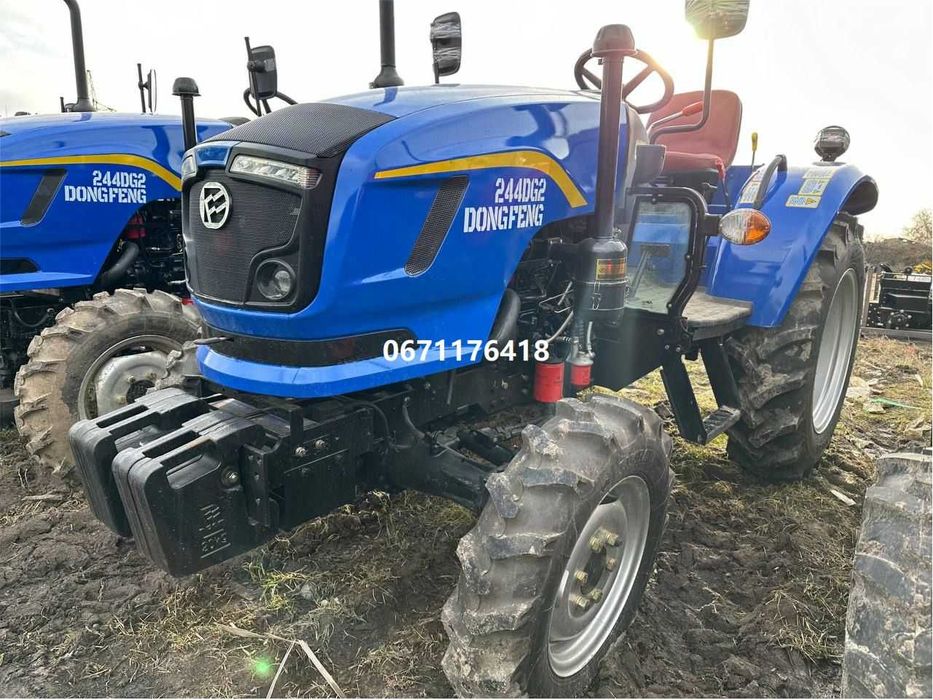 DONGFENG 244DG2 Revers Мінітрактор Донгфенг 4х4 доставка безкоштовна