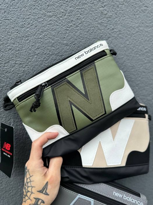 Сумка через плечо New Balance Legacy Shoulder Bag / Мессенджер / Барсетка