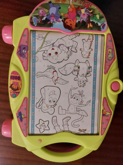 Jogo para decalque com luz DORA