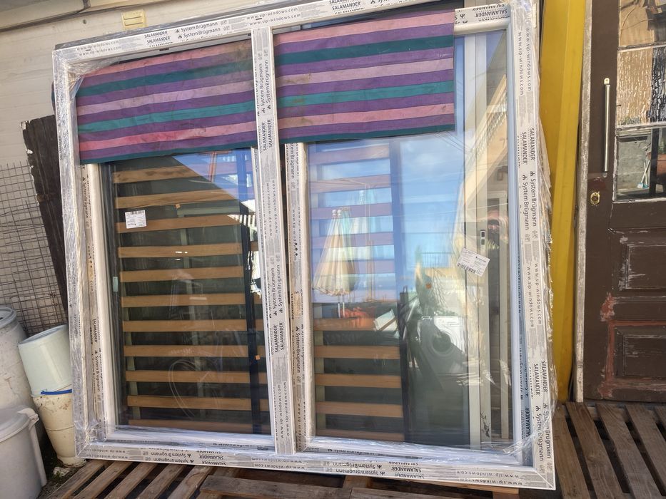 Janela em pvc 2 folhas