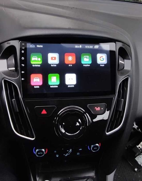 (NOVO) Rádio 2DIN 9" • Ford FOCUS MK3 (2011 a 2019) • Android [4+64GB]