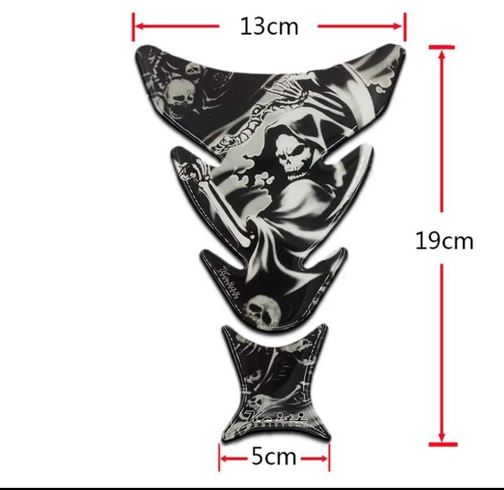 Adesivo depósito de moto