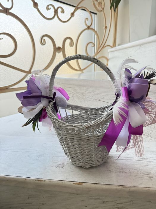 Пасхальний кошик дитячий великодній