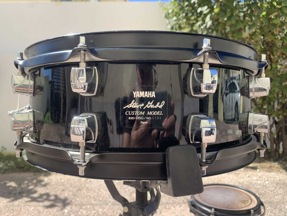 Kit Bateria RMV Completo + Tarola Yamaha Steve Gadd + Pratos + Pedal + Sacos