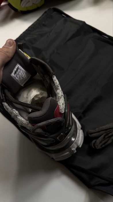 balenciaga runner archive drip style red раннери сітка кросівки на літо