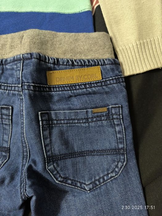 Spodnie jeansowe chłopięce coccodrillo 110