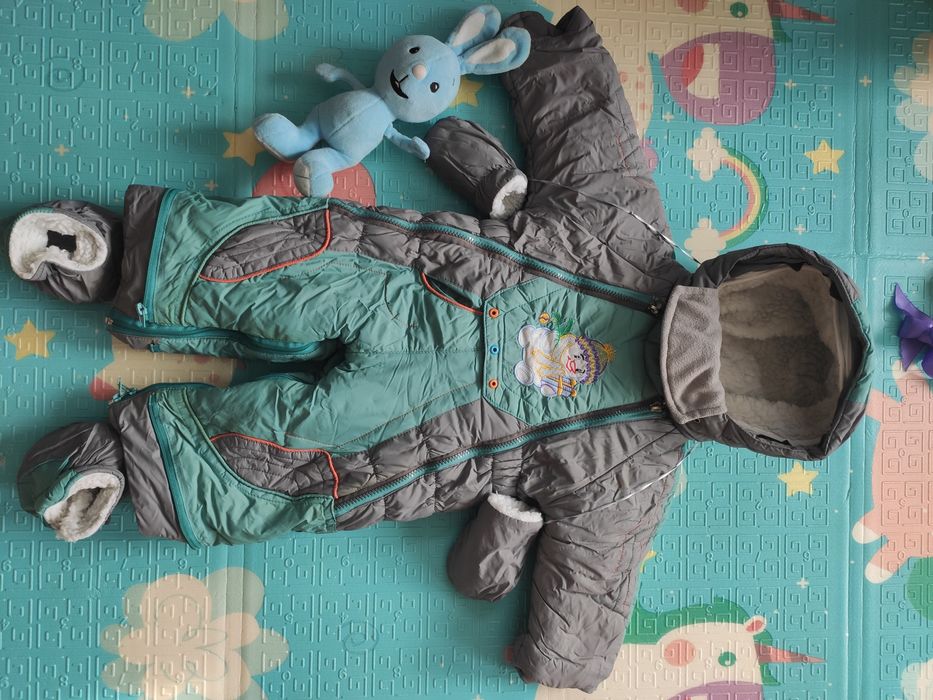 Комбінезон-трансформер зимовий 74 розмір