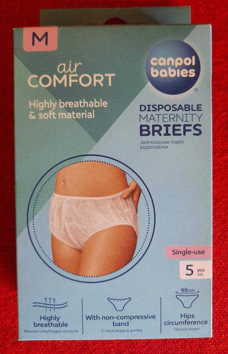 Труси одноразові післяпологові Canpol babies, розмір M