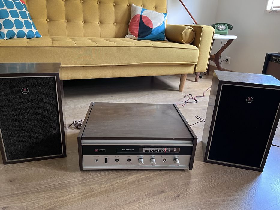 Aparelhagem Hitachi Solid State DPK-303 Anos 70