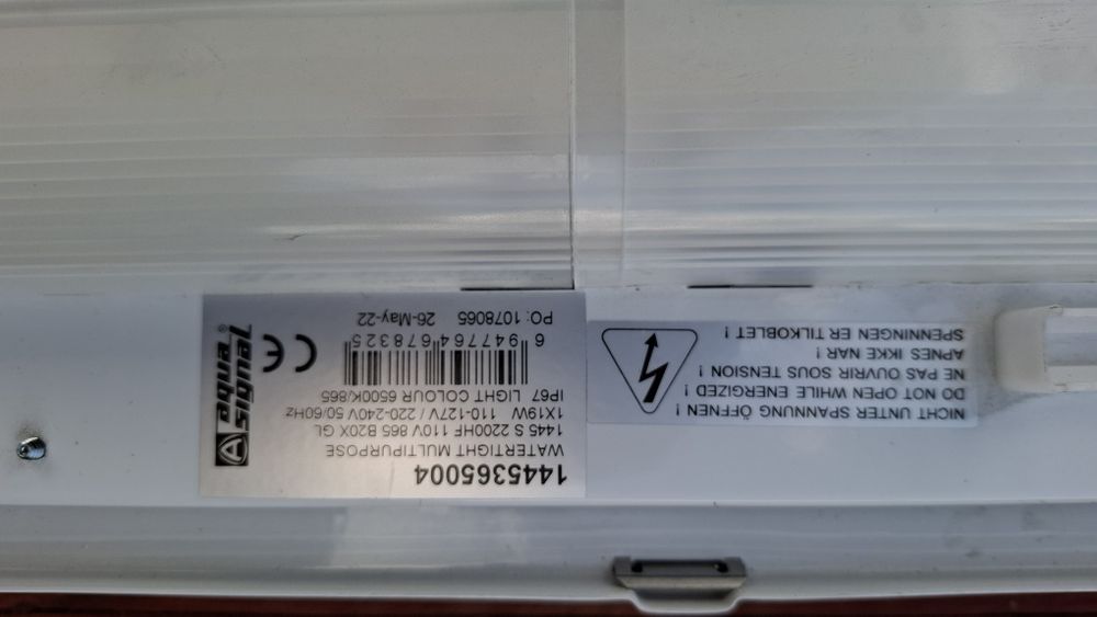 Wodoszczelna lampa LED Aqua Signal 1445 IP67 19W (Nowa)