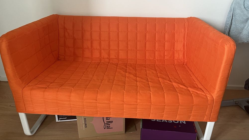 Sofa laranja 120x75 cm