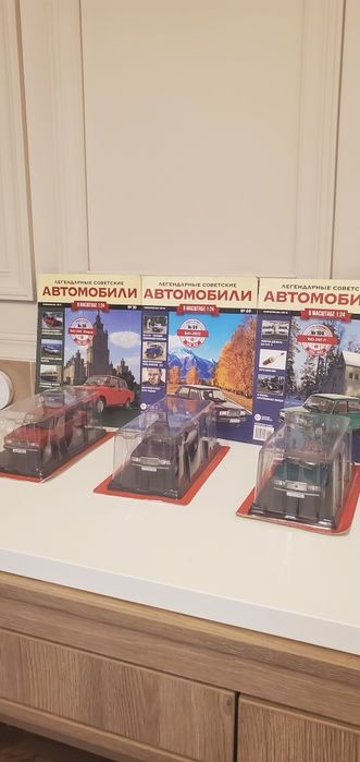 Легендарные советские автомобили Ваз 2107 в 1:24
