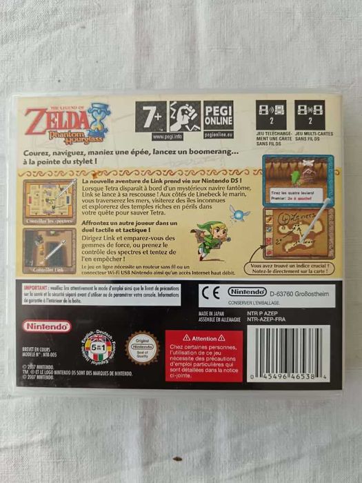 The Legend of Zelda: Phantom Hourglass [Nintendo DS, 2007] Complete