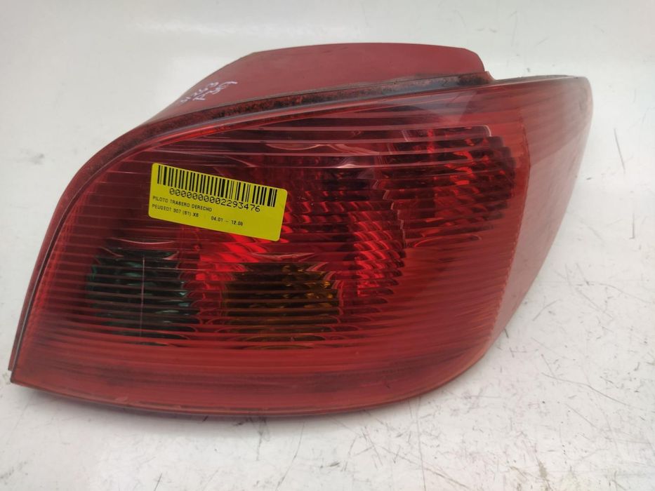 farolim traseiro direito peugeot 307