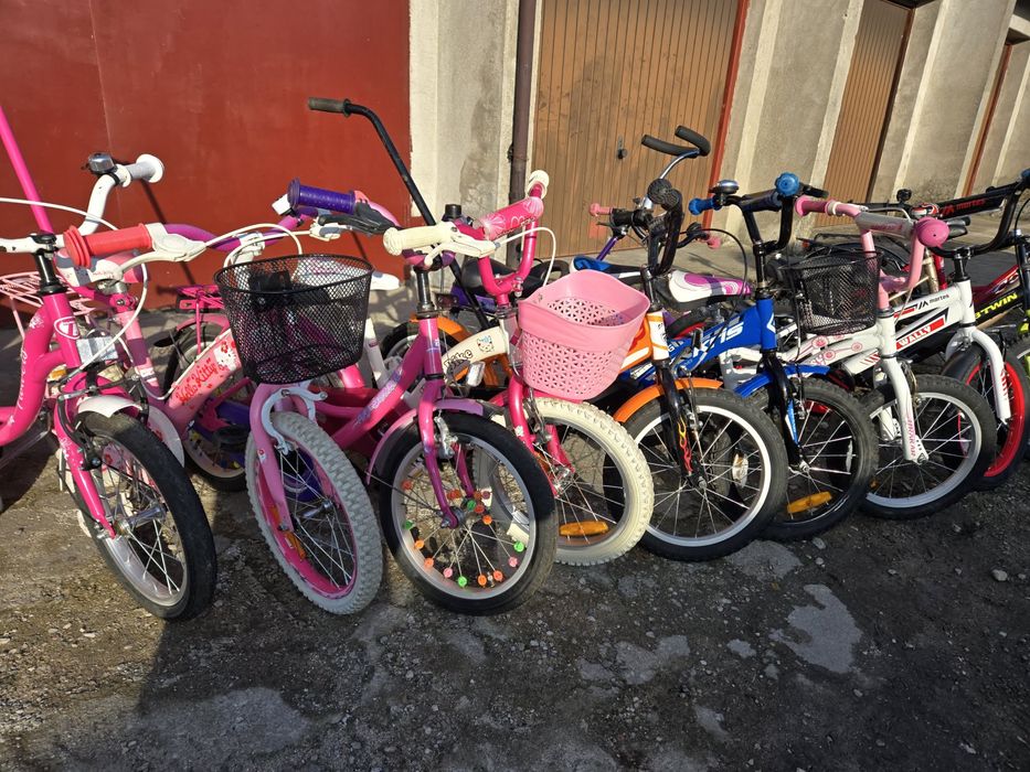 Rowery dziecięce 12, 16, 20, 24