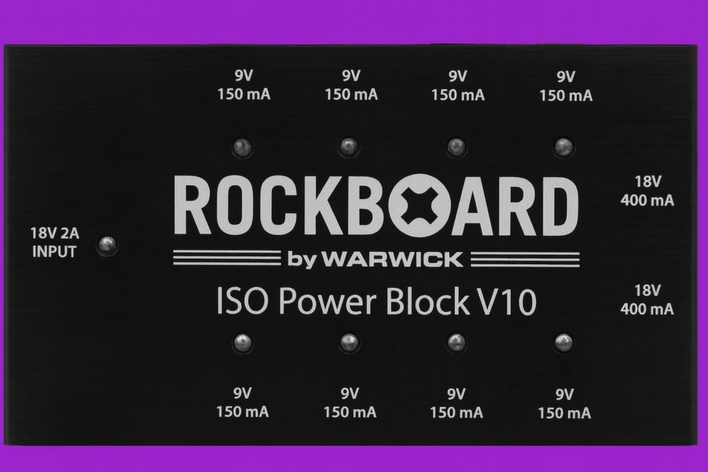 Rockboard power blockv10 zasilacz do efektów