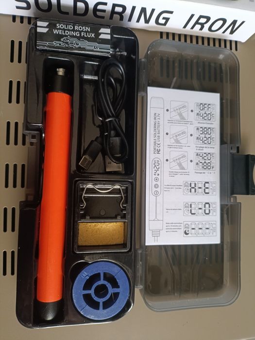 Аккумуляторный паяльник 5 В зарядка