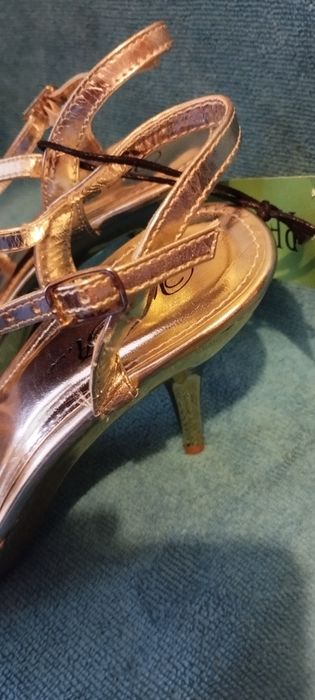 Buty na imprezę wesele szpilki sandałki z USA nowe