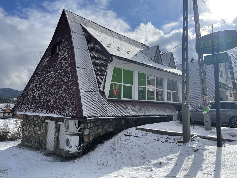Lokal usługowy 140 m² – budynek z Żabką – centrum Murzasichle