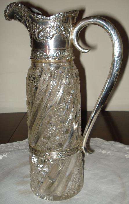 Jarro de Cristal / Prata