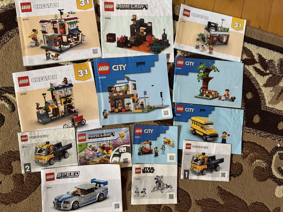 Lego star wars technic speed minecraft city creator