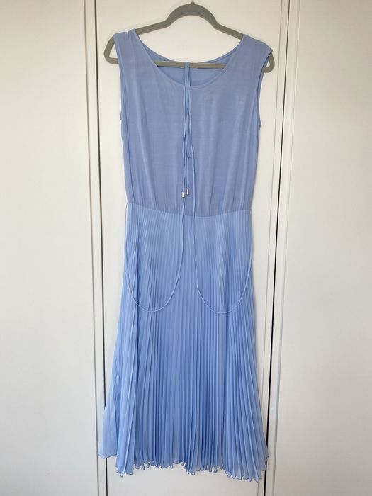 Sukienka plisowana maxi