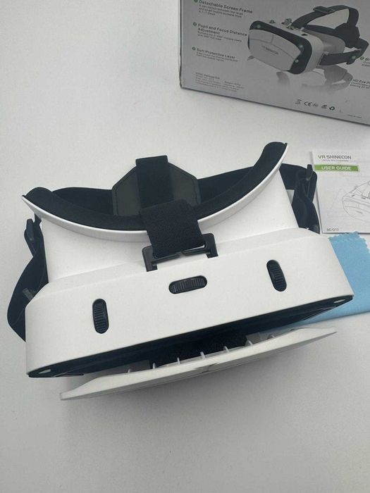 VR Shinecon Okulary VR Gogle 3D białe