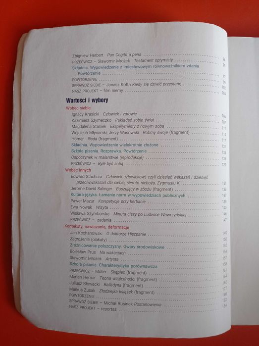 Między nami 8, język polski, podręcznik, Agnieszka Łuczak i inni