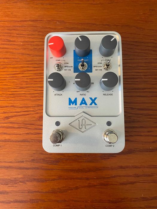 Universal Audio UAFX MAX — Preamp & Dual Compressor
