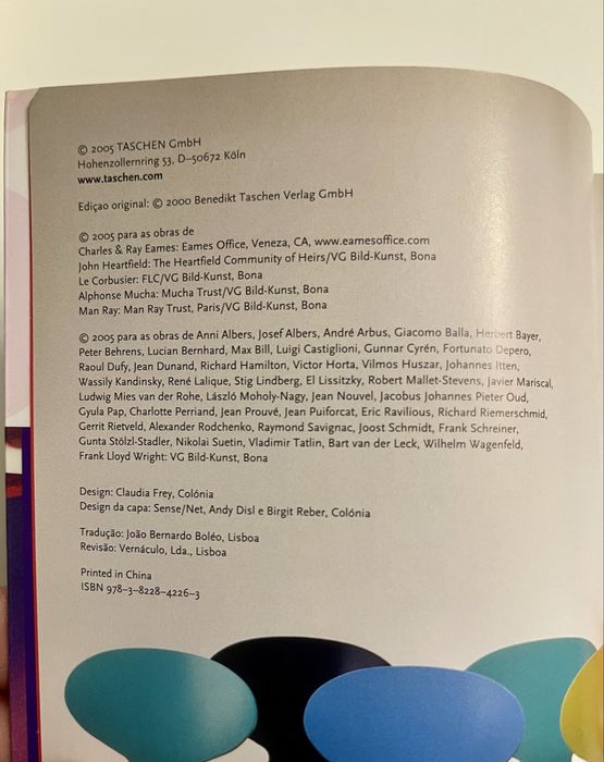 Livro Design do Séc XX Tachen