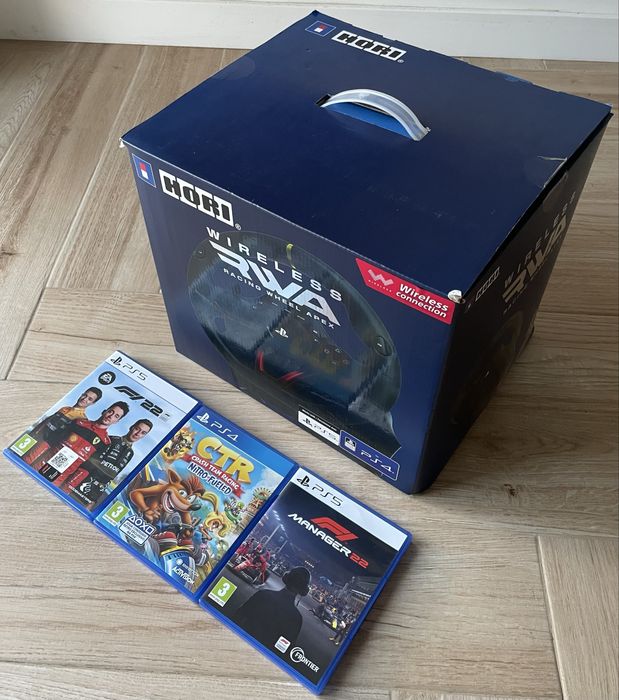 Volante HORI Wireless RWA Apex + (F1 22 + CTR Nitro-Fuelled)