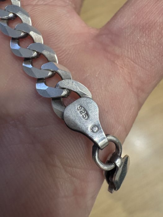 Łańcuch srebrny 925