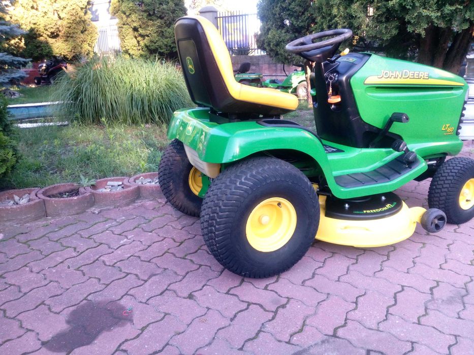 Traktorek kosiarka John Deere LT160 Mulczer 16KM pompa oleju