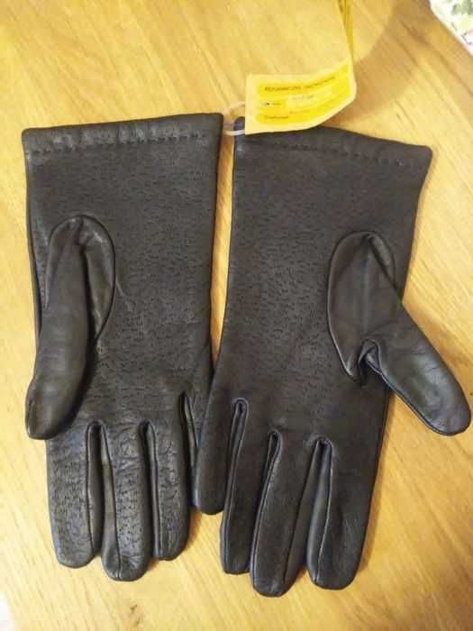 Rękawiczki męskie PRL, 89' rok