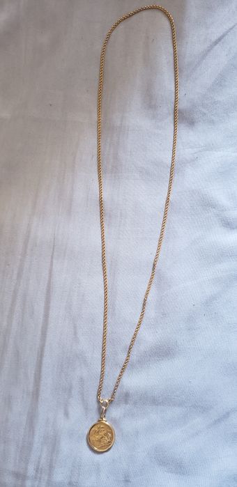 Fio de ouro com libra
