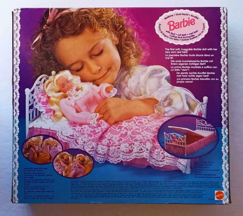 Barbie Bedtime com cama ano 1994 Mattel #12184