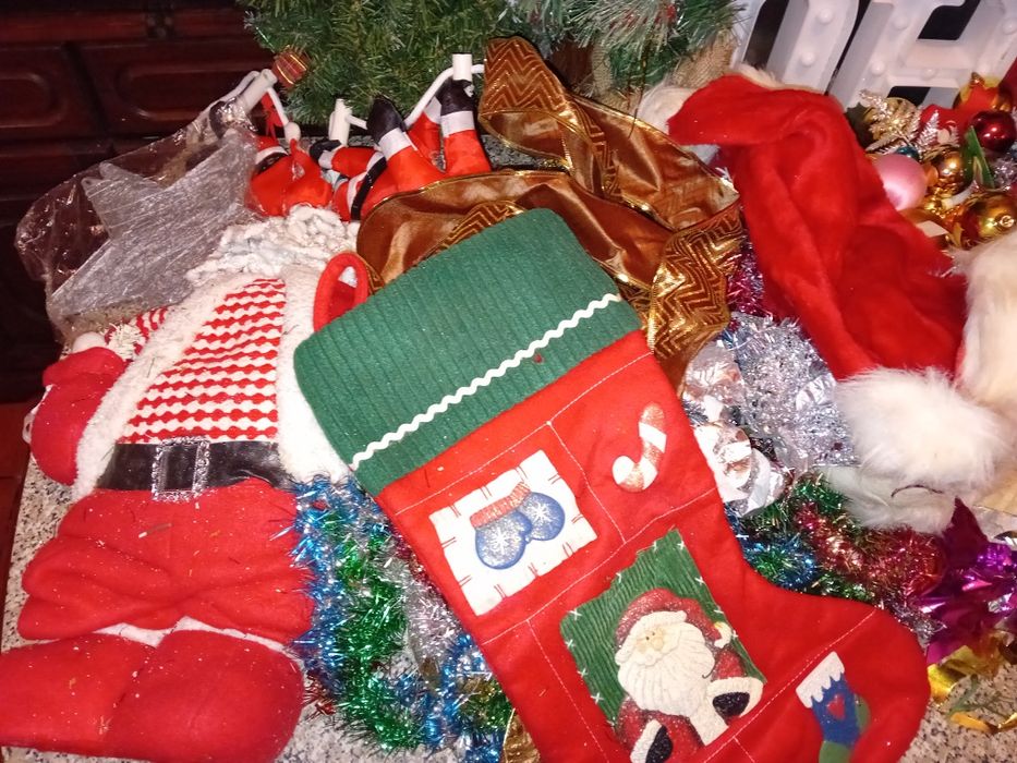 Conjunto de Enfeites de Natal Diversos