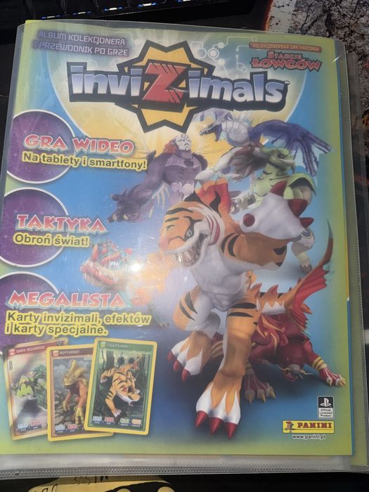 karty invizimals starcie łowców