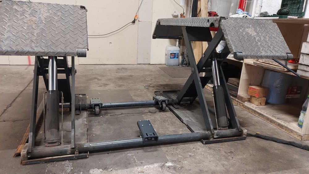 Podnośnik nożycowy mobilny ATT NUSSBAUM Sprinter Mobil 3000 kg