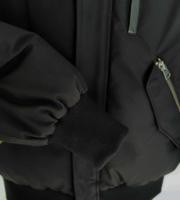 Luksusowa kurtka Mackage DIXON 2-w-1 Nordic Tech z puchu z futrem lisa