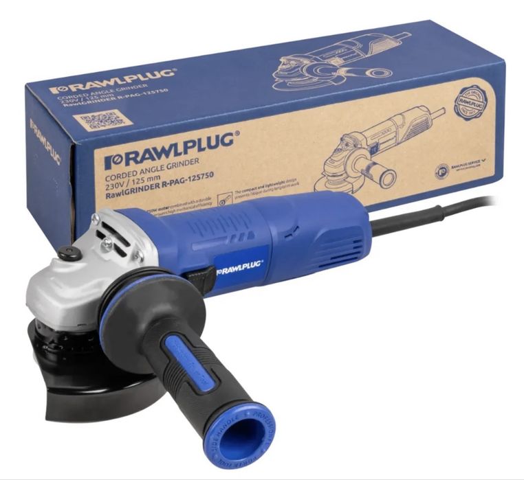 Szlifierka kątowa RawlGRINDER 750 W Rawlplug R-PAG-125750 NOWA !!!