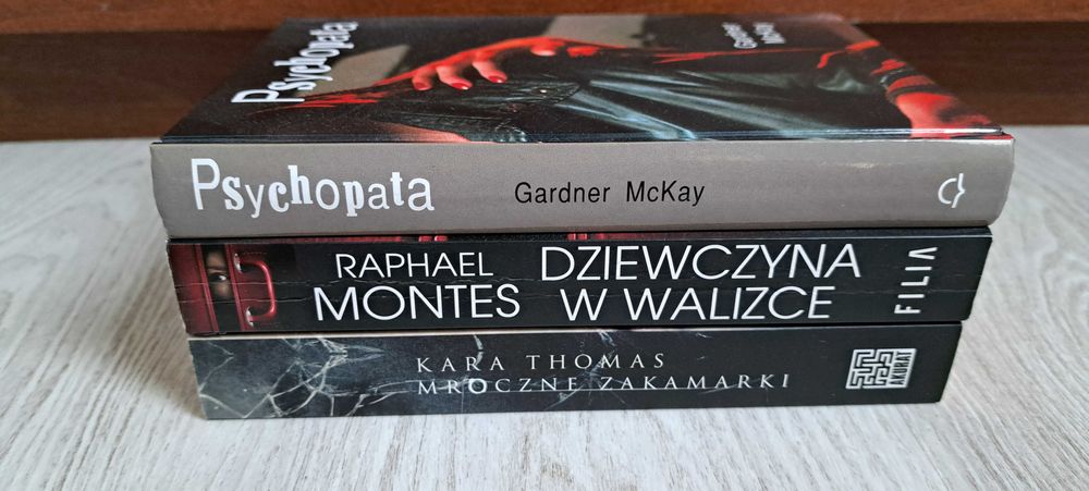 3x Raphael Montes Dziewczyna w walizce McKay Psychopata Kara Thomas