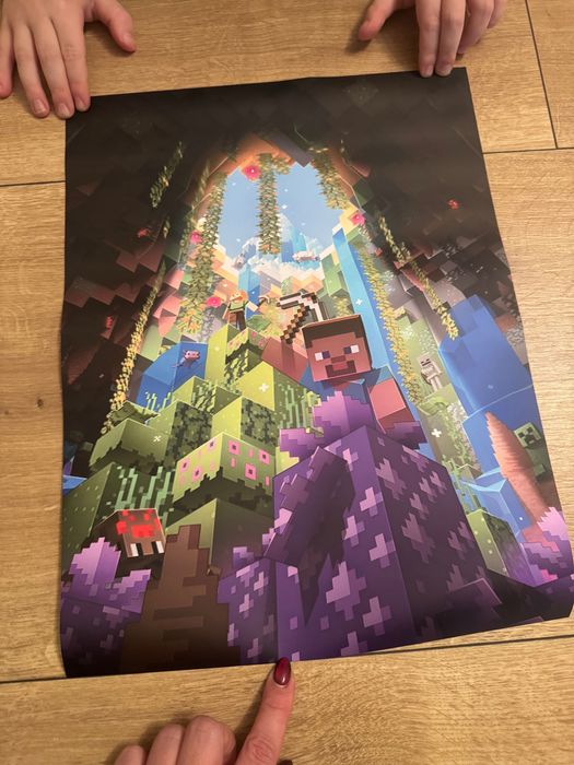 Plakat minecraft 30x 40