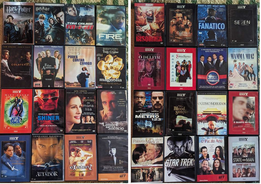 Coleção 146 filmes DVD